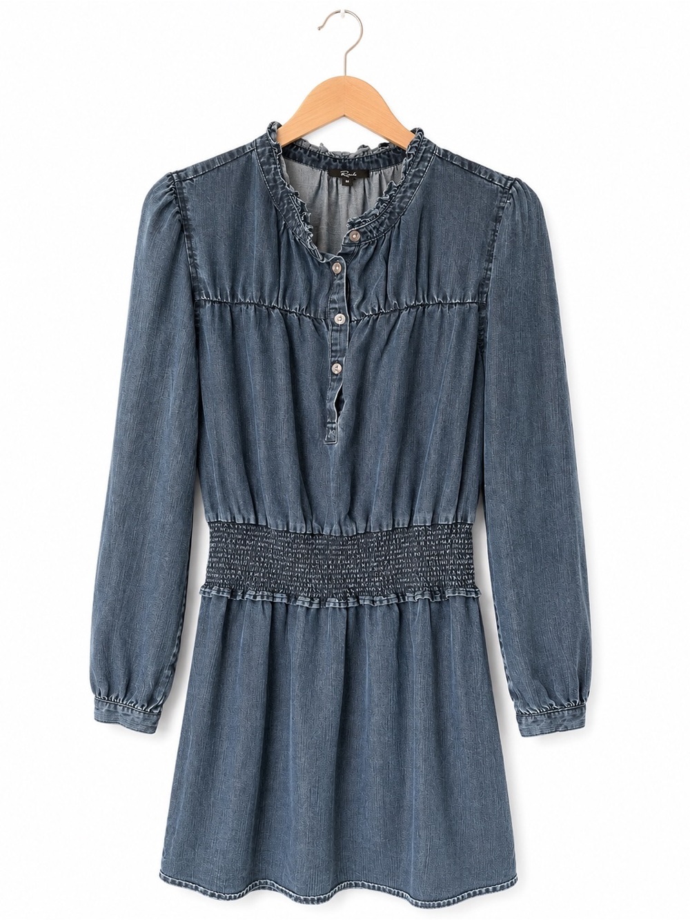 𝑹𝒂𝒊𝒍𝒔 Tencel Shawna Dress Medium Dark Vintage